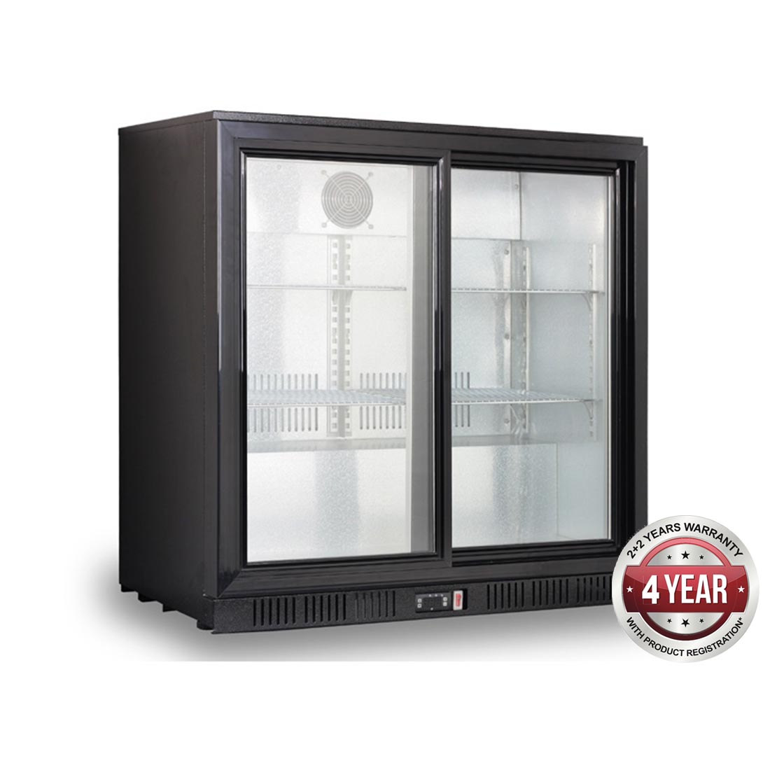 Thermaster 208L Under Bench Two Sliding Door Bar Cooler