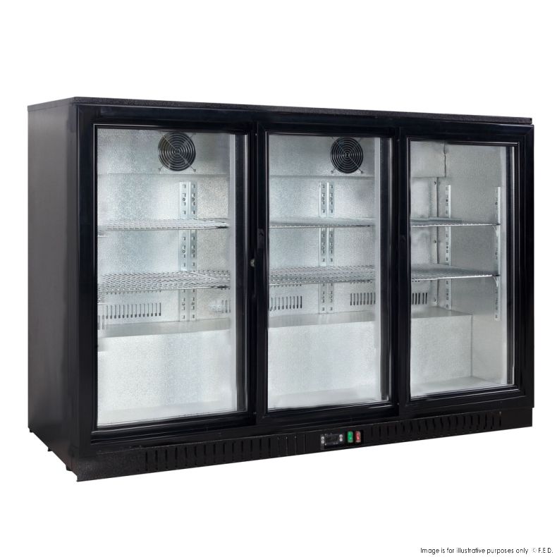 2NDs: Thermaster Under Bench Three Sliding Door Bar Cooler - LG-330SC-NSW2116