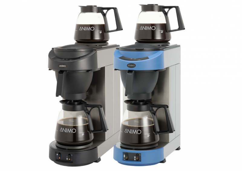 Animo M100 Coffee Brewer with 2 Glass Jugs & 2 Hot Plates