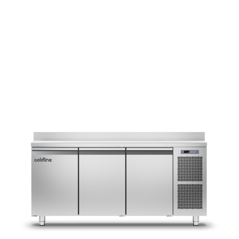 Coldline TA17/1M MASTER 3 Doors Counter - Top with Splashback