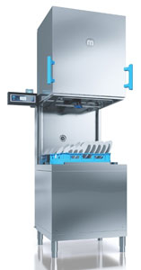 Meiko M-iClean HL GiO AirConcept with Heat Exchanger Automatic Hood Type Dishwasher