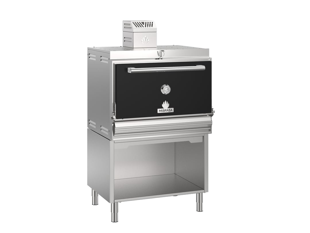 HMB-MA-110 - MIBRASA CHARCOAL OVEN - ONE GRILL SHELF AND STAND