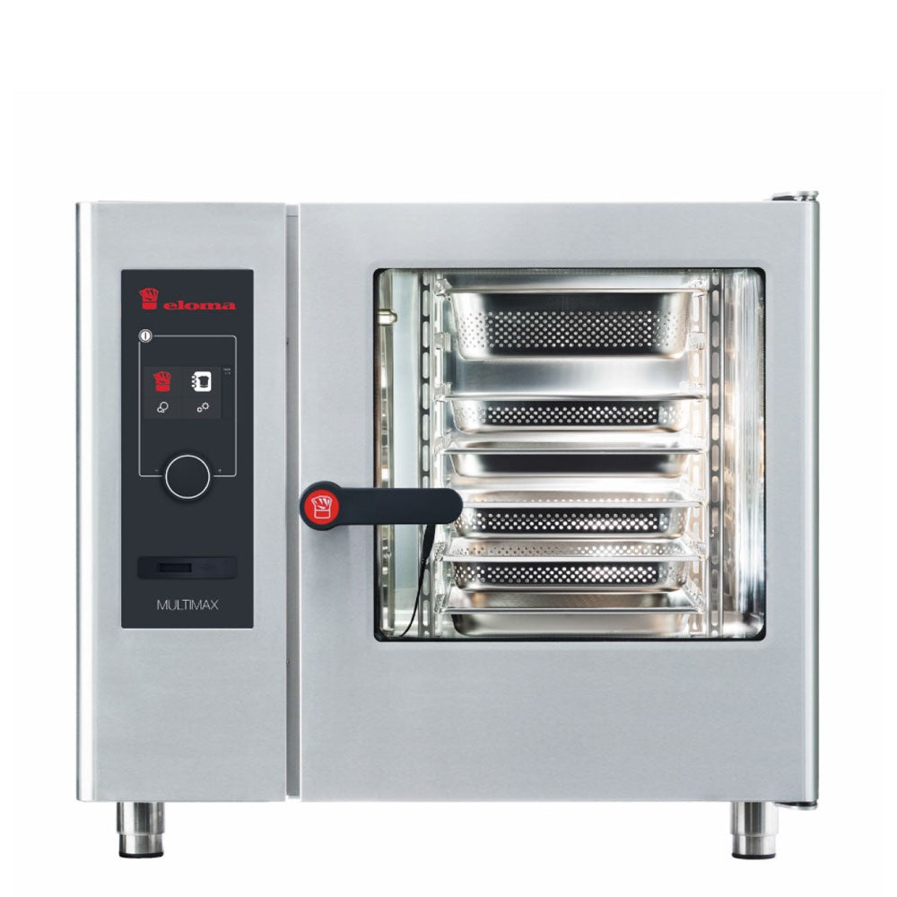 Eloma 6 X 1/1Gn Electric Combi Oven With Electronic Controls And Left Hand Hinged Door