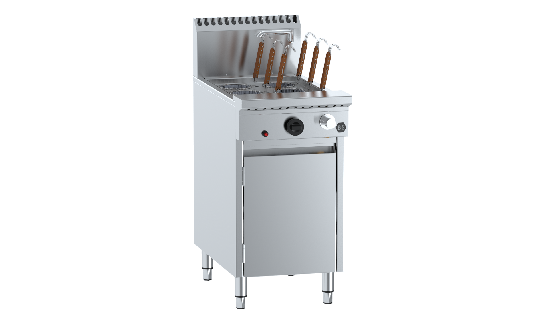 B&S BLACK NC-6 Noodle Cooker 6 Baskets