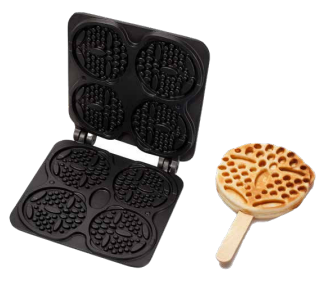 Neumarker NEE-31-40731 - Waffle Bears On A Stick Interchangeable Plate