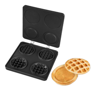 Neumarker NEE-31-40778 - Waffle Burger Interchangeable Plate