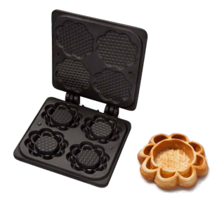Neumarker NEE-32-40736 - Waffle Tart Interchangeable Plate