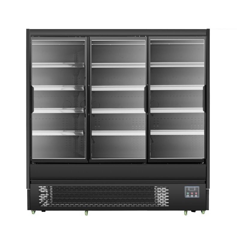 Bonvue 4 Shelves Open Chiller with Tempered Glass Doors - OD-2080P