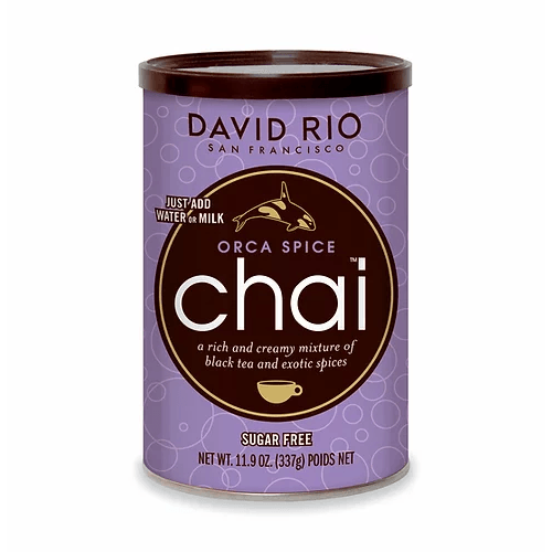 Orca Spice Sugar Free David Rio Chai 337g Canister
