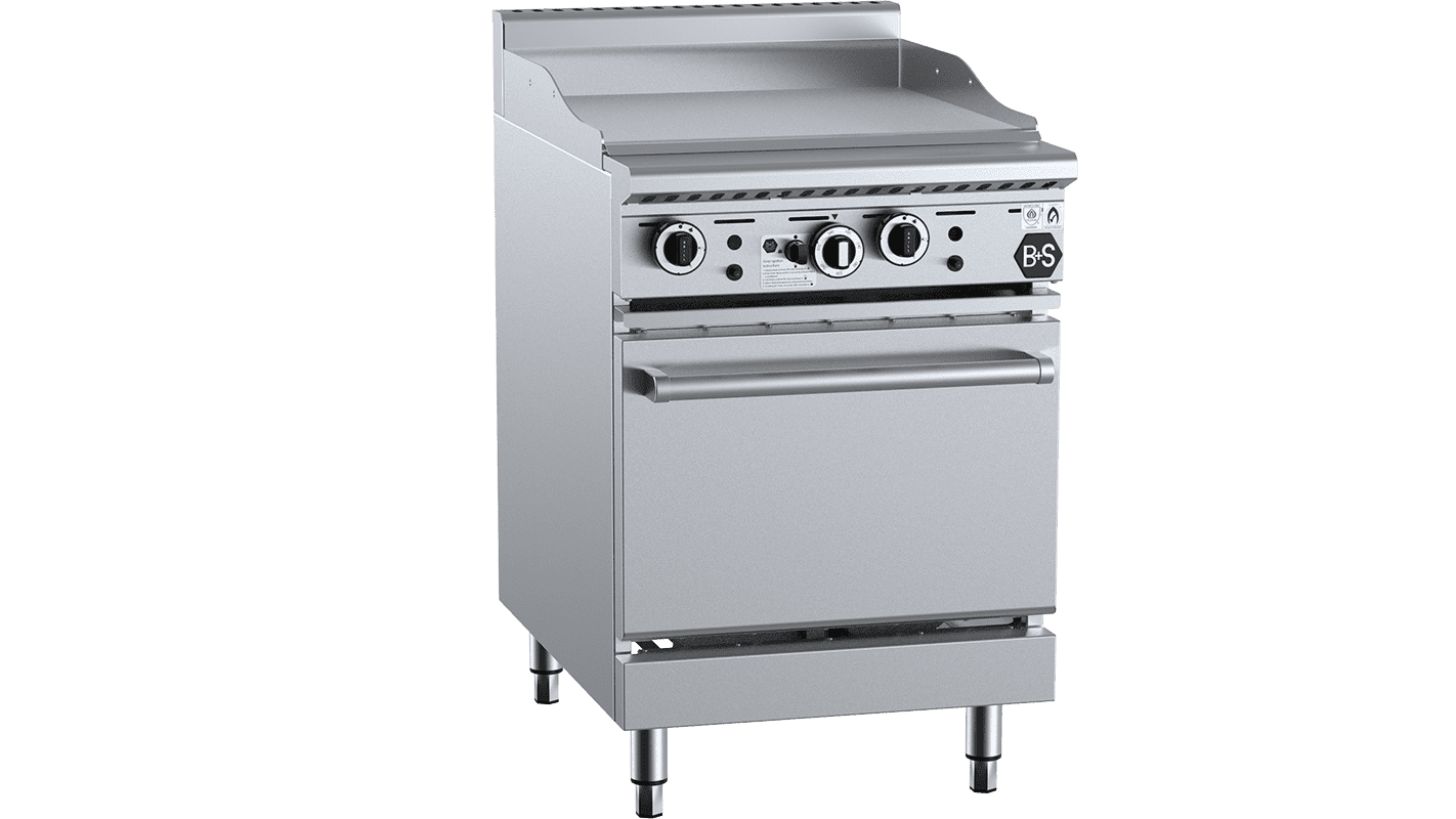 B+S Black OV-GRP6 - Oven With 600mm Grill Plate