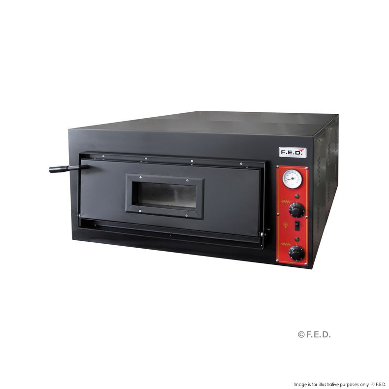 EP-1-1 - Deep Model - Germany's Black Panther Pizza Deck Oven