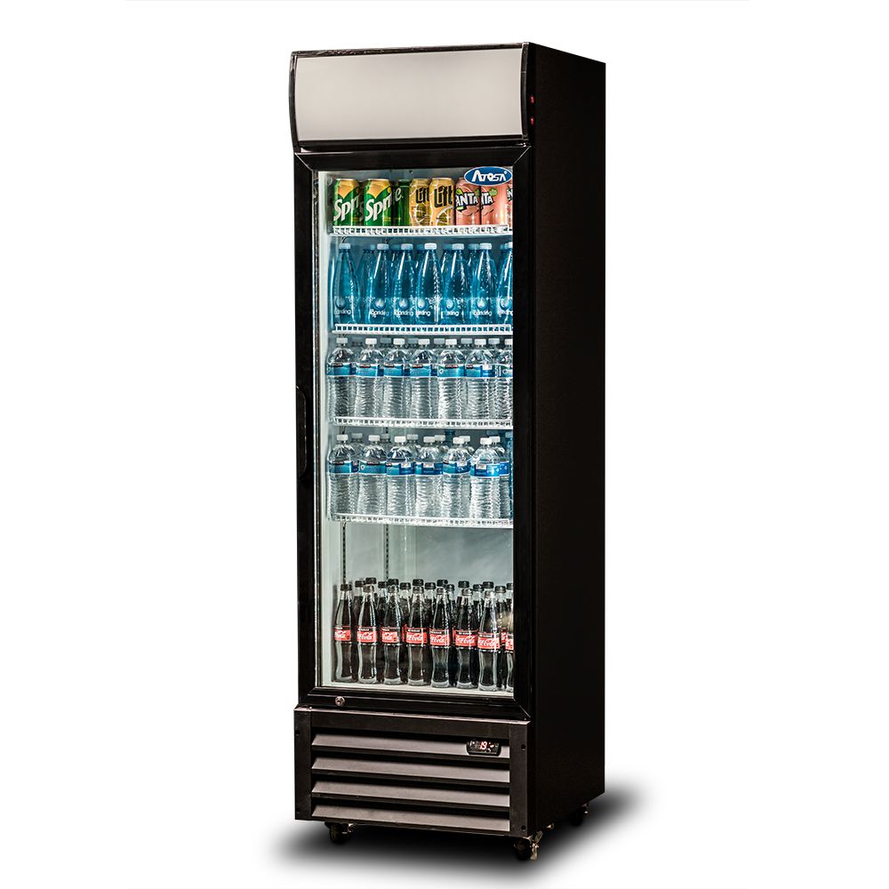Atosa Single Glass Door Mounted Fridge 700 Mm