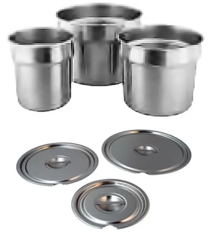 Pan Insert and Lids - 7QT-PAN&LID