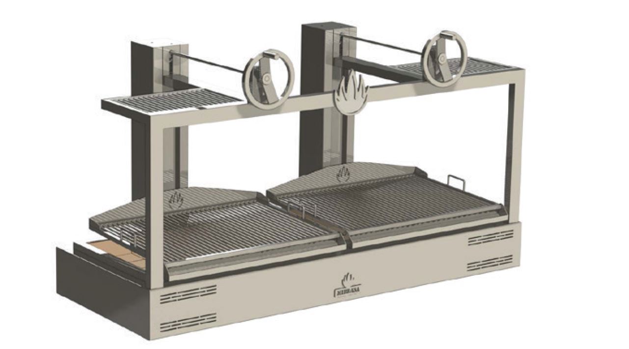 PARRILLA2000 - Mibrasa Parrilla 2m