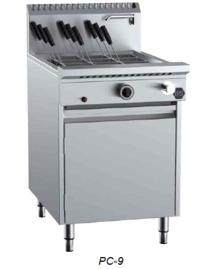 B&S BLACK PC-9 B+S Asian Pasta Cooker 9 Baskets