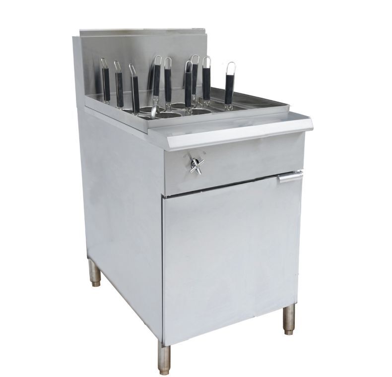 PC150-9LPG - V Pan LPG 9 Baskets Pasta and Noodle Cooker