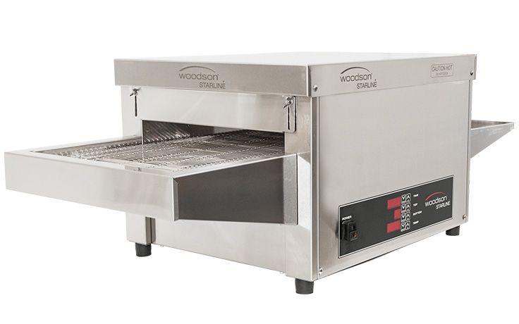 Woodson Starline S25 25 Amp Metal Element Snackmaster Medium Conveyor Oven W.CVS.M.25
