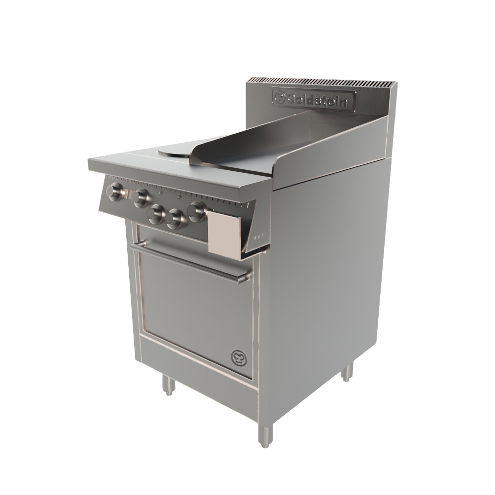 PE2S12G20FF | 505MM (20”) FAN FORCED OVEN RANGES | ELECTRIC