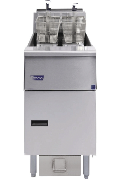 Pitco EP18-F/FD | Cold Zone | 40L Oil Capacity | 2 Baskets | Electric Fryer
