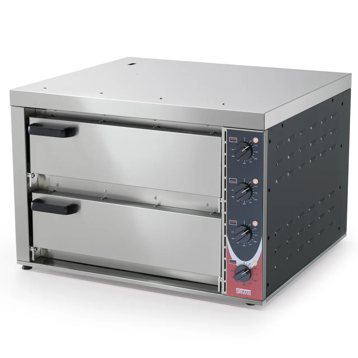 Sirman VULCANO 2 Electric Double Deck Stone Based Compact Pizza Oven - 30400612