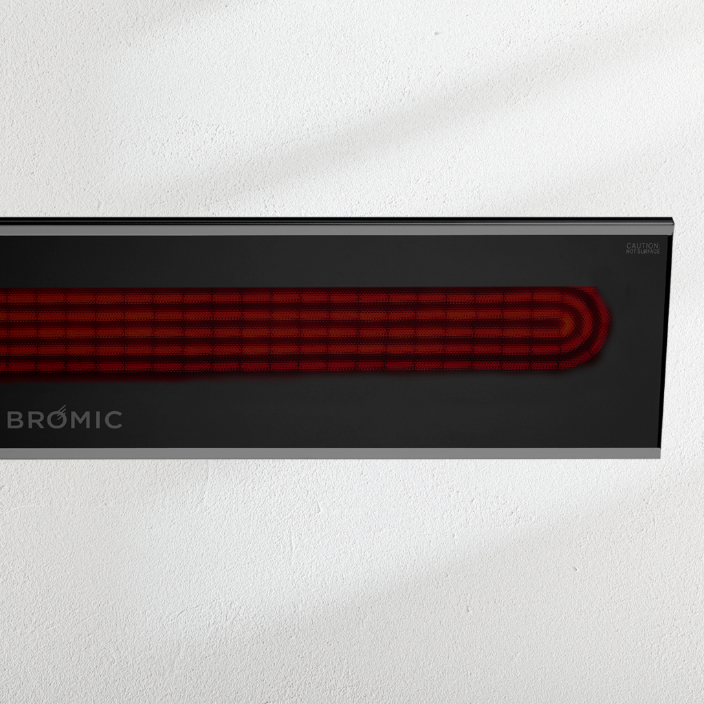 Bromic Heating 2620251 Platinum 2300W Smart-Heat Electric Marine - Black