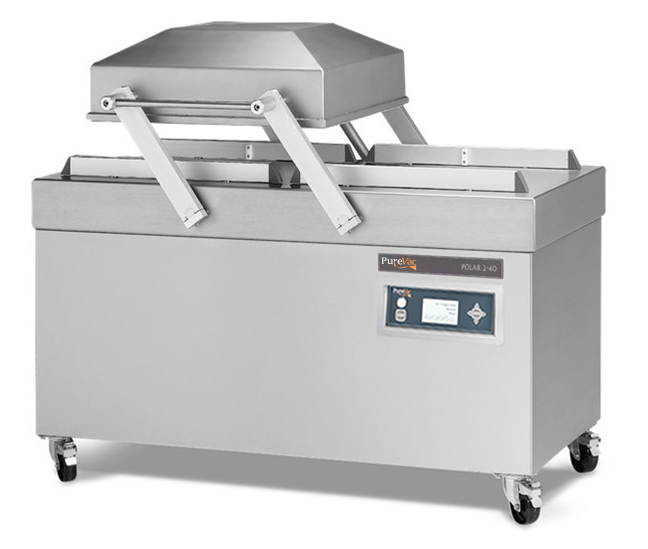 POLAR2-40-ACS - Purevac Polar 2-40-with ACS and Liquid Control. Free standing Industrial vacuum