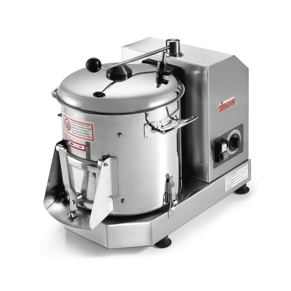 Sirman PPJ6 benchtop Potato Peeler 6kg / 10L Batch Capacity - 41000602W