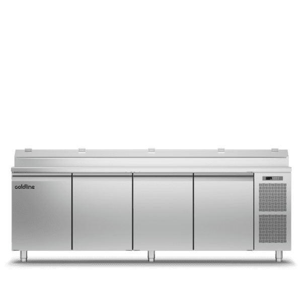 Coldline 4 Doors Prep Bench – 800mm – TV21/1MZ-1/3
