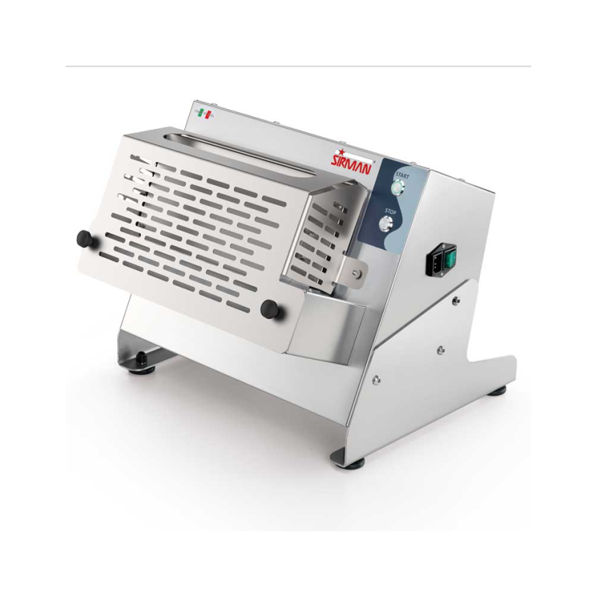 Sirman P-Roll 420/1 Plus 420mm Dough Roller with Foot Pedal | Single Pass - 40074212