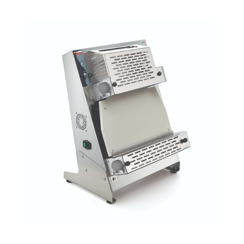 Sirman P-Roll 420/2 RP Plus 420mm Dough Roller with Foot Pedal | Parallel Double Pass - 40074252