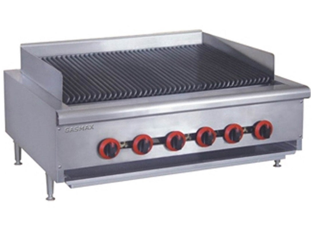 GasMAX Natural Gas 6 Burner Char Grill Top QR-36E