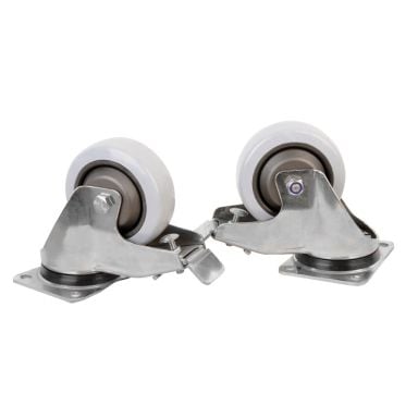 R.INOX - Mibrasa Oven SS Castors (set of 4) 2 swivel and 2 lock