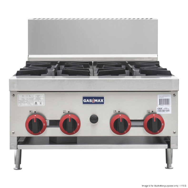 Gasmax Gas 4 Burner Cook Top RB-4E