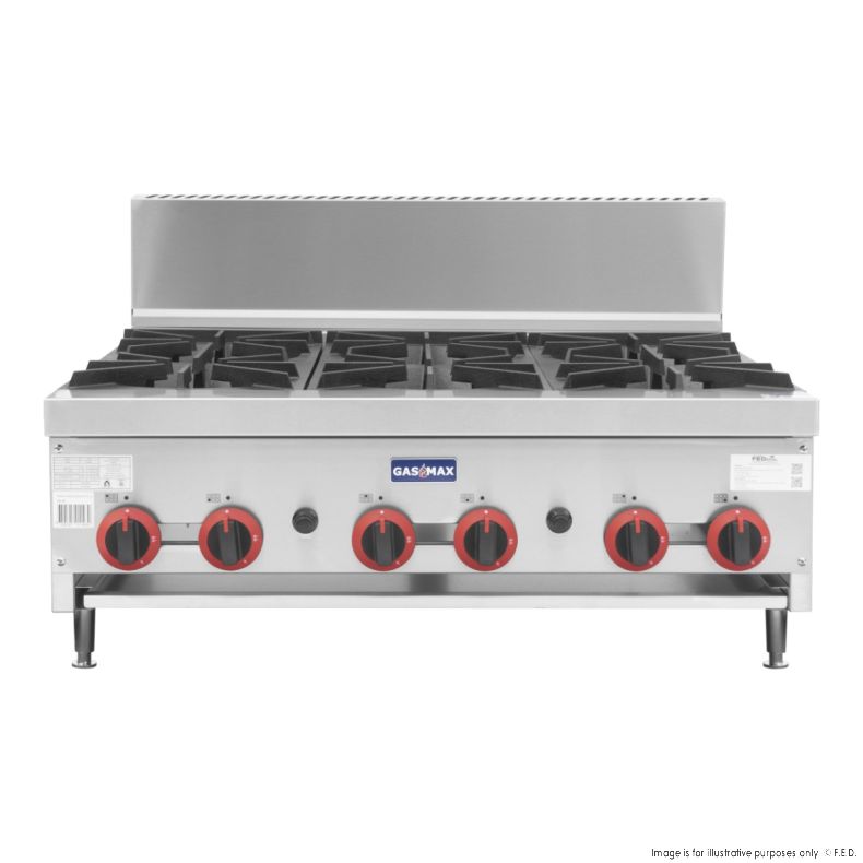 Gasmax Gas 6 Burner Cook Top  RB-6E