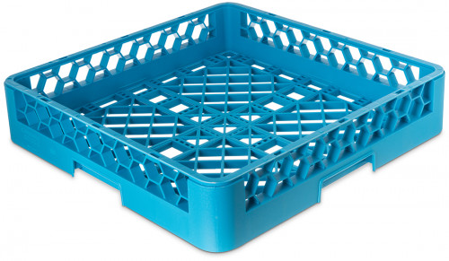 RB14 Carlisle OptiClean™ Blue Open Bowl Rack 500mm x 500mm x 102mm