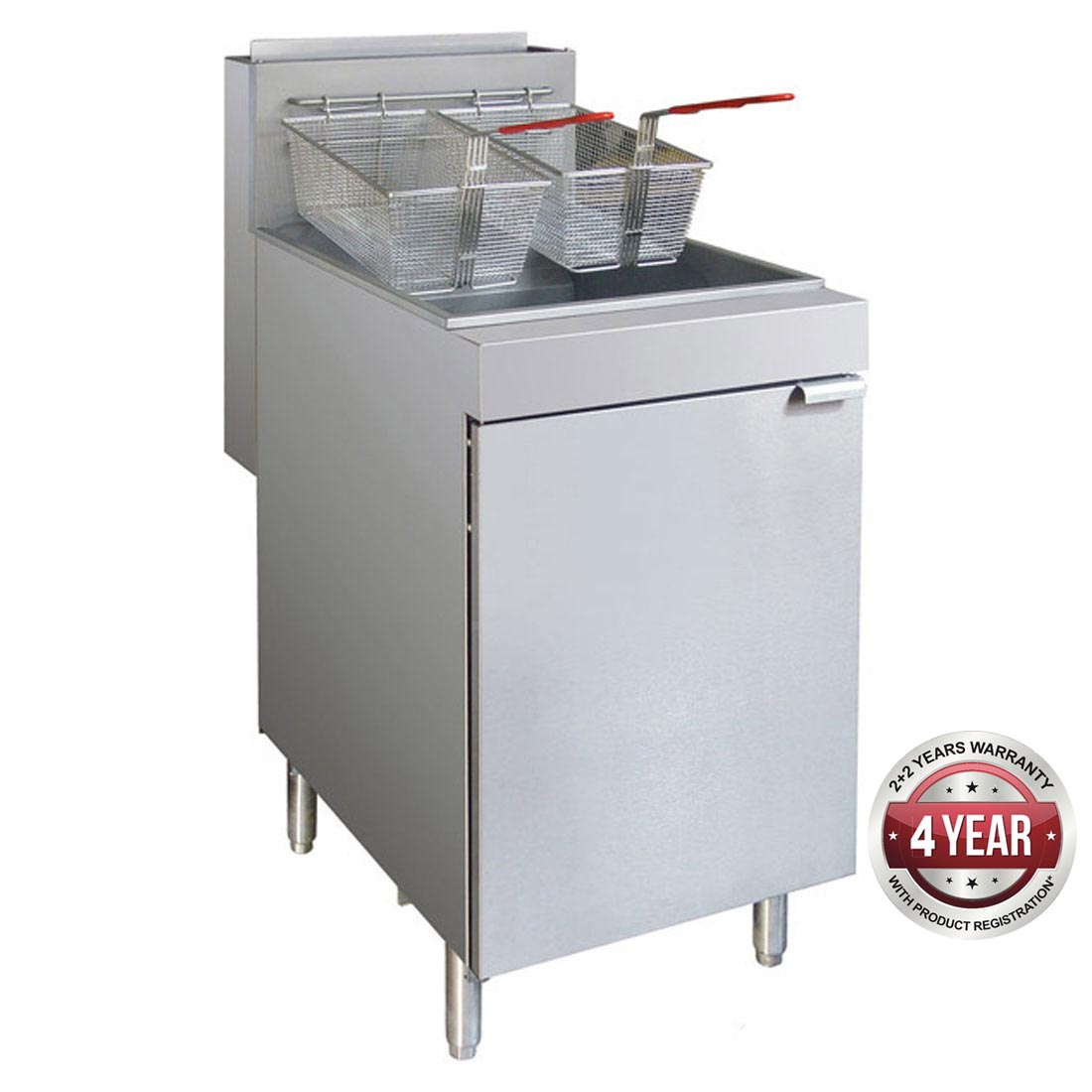 FryMAX - Superfast Natural Gas Tube Fryer RC300E