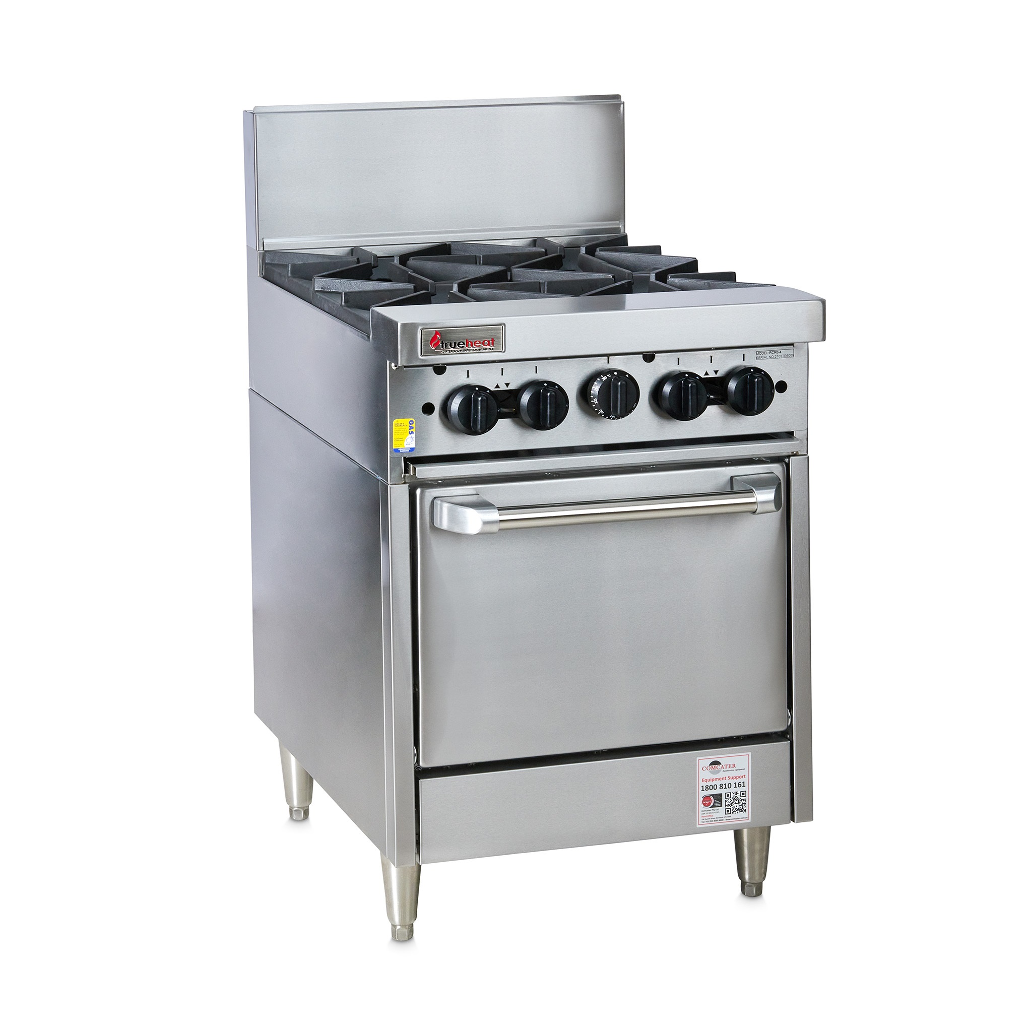 RCR6-4-LP - Trueheat RC Series 600mm Range W 4 Burners LP