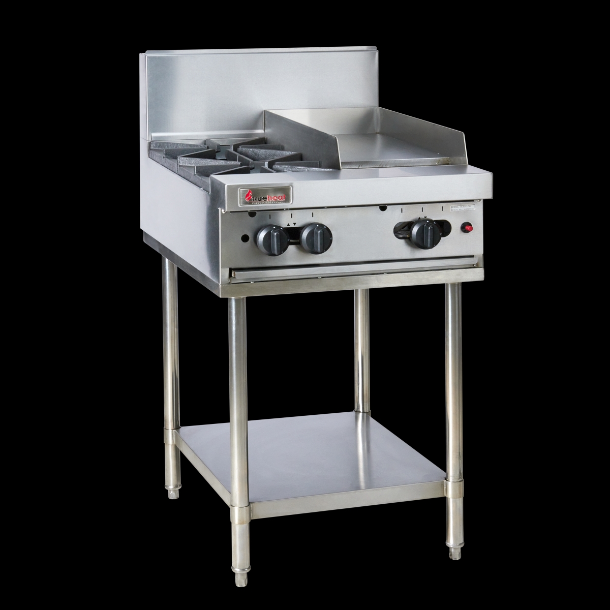 RCT6-2-3G-NG - Trueheat RC Series 600mm Top W 2 Burners And 300mm Griddle Plate NG