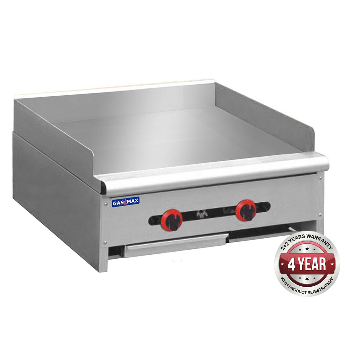 GasMAX Two Burner Griddle Lpg RGT-24ELPG