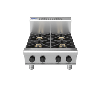 Waldorf 800 Series RN8400G-B - 600mm Gas Cooktop  Bench Model