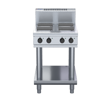 Waldorf 800 Series RN8400SE-LS- 600mm Electric Cooktop Sealed Hobs - Leg Stand