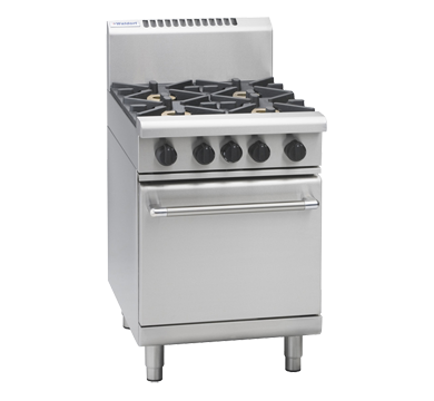 Waldorf 800 Series RNL8410G - 600mm Gas Range Static Oven Low Back Version