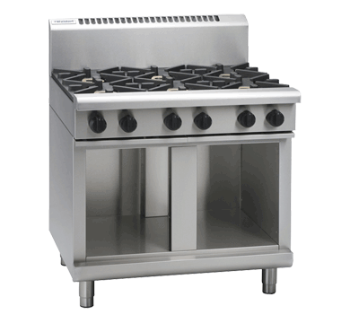 Waldorf 800 Series RNL8600G-CB - 900mm Gas Cooktop Low Back Version  Cabinet Base
