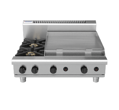 Waldorf 800 Series RN8606G-B - 900mm Gas Cooktop  Bench Model