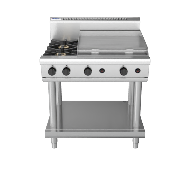 Waldorf 800 Series RN8606G-LS - 900mm Gas Cooktop  Leg Stand