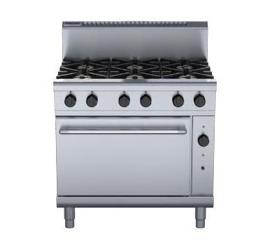 Waldorf 800 Series RN8610GC - 900mm Gas Range Convection Oven