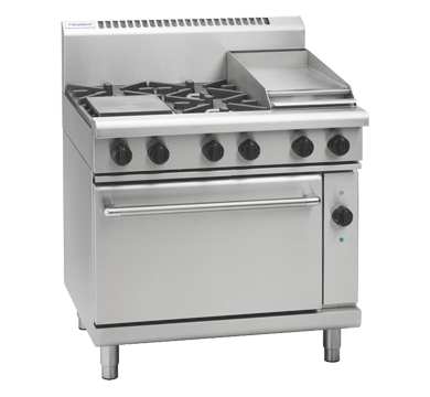 Waldorf 800 Series RN8613GEC - 900mm Gas Range Electric Convection Oven