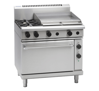 Waldorf 800 Series RN8616GE - 900mm Gas Range Electric Static Oven