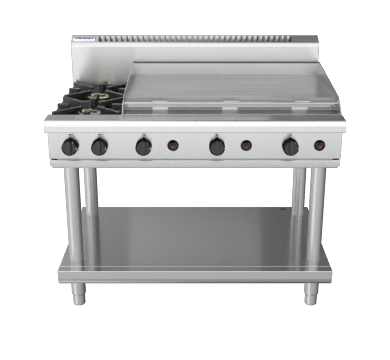 Waldorf 800 Series RN8809G-LS - 1200mm Gas Cooktop  Leg Stand