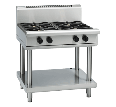 Waldorf 800 Series RNL8900G-LS - 900mm Gas Cooktop Low Back Version  Leg Stand